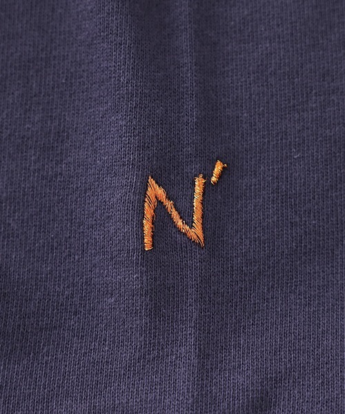 n'OrLABEL(ノアールレーベル)の「『立体袖ワンポイント刺繍スウェット』(スウェット・レディース・ネイビー/ボルドー/杢グレー/グレイッシュブルー・2/1)」の13枚目の写真