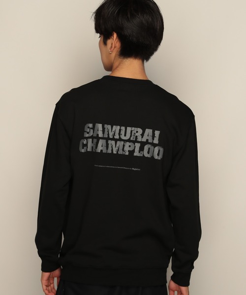 SAMURAI CHAMPLOO】サムライチャンプルー ゲームコック クルーネック