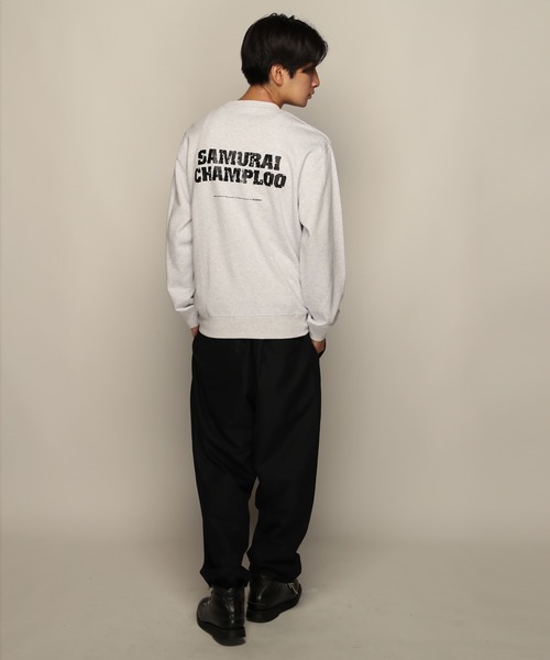 SAMURAI CHAMPLOO】サムライチャンプルー ゲームコック クルーネック
