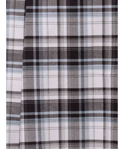 MERCURYDUO（マーキュリーデュオ）の「オリジナルチェックコルセットフレアスカート（スカート・レディース・オフホワイト/パープル・SMALL/MEDIUM）」の21枚目の写真