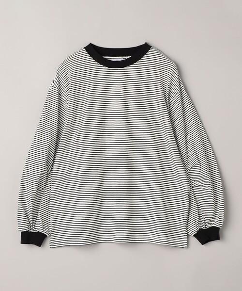 coen（コーエン）の「USAコットンボリュームスリーブロンTEE（Tシャツ/カットソー・レディース・ブラック/オフホワイト/その他1/その他2・M/L）」の16枚目の写真