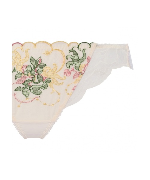 AMOSTYLE BY Triumph(アモスタイルバイトリンプ)の「ストリング(Tバック) アモスタイル × マナミサクライAMST1485 String JX(ショーツ・レディース・パープル/ライム/ホワイト/ピンク/ブルー/ダークグリーン・M)」の7枚目の写真