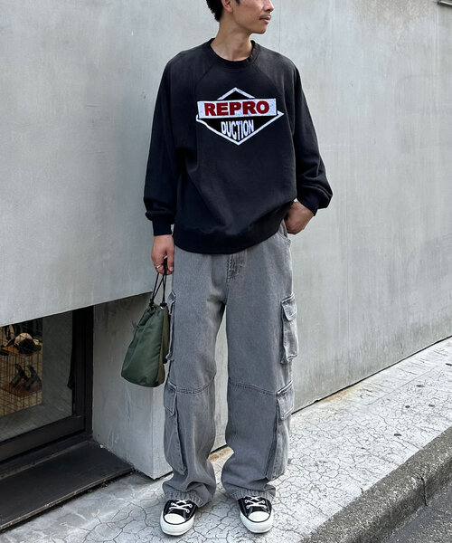 CIAOPANIC（チャオパニック）の「ヴィンテージライクフォースカーゴデニム（デニムパンツ・レディース・ブルー/ブラック/ブラウン・MEDIUM/LARGE）」の15枚目の写真