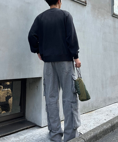 CIAOPANIC（チャオパニック）の「ヴィンテージライクフォースカーゴデニム（デニムパンツ・レディース・ブルー/ブラック/ブラウン・MEDIUM/LARGE）」の18枚目の写真