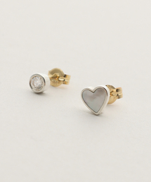 GIGI/ジジ 別注 Amour earrings mother of pearl