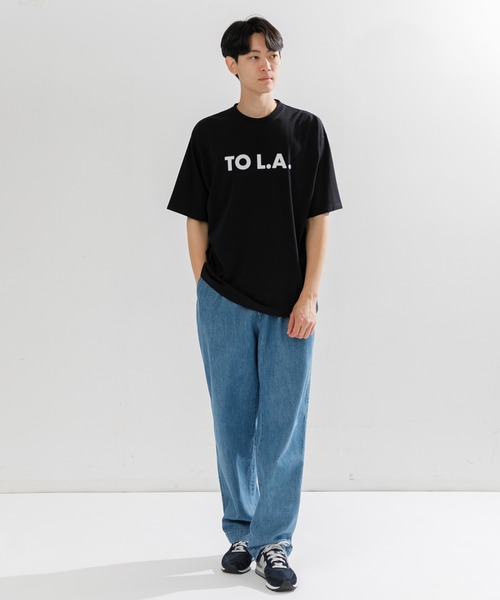 【MEN , WOMEN】L.A. TEE 2（Tシャツ/カットソー）｜AMERICAN RAG CIE（アメリカンラグシー）