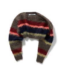 PERVERZE（パーバーズ）の「Double Stripe Top and Scarf（Tシャツ