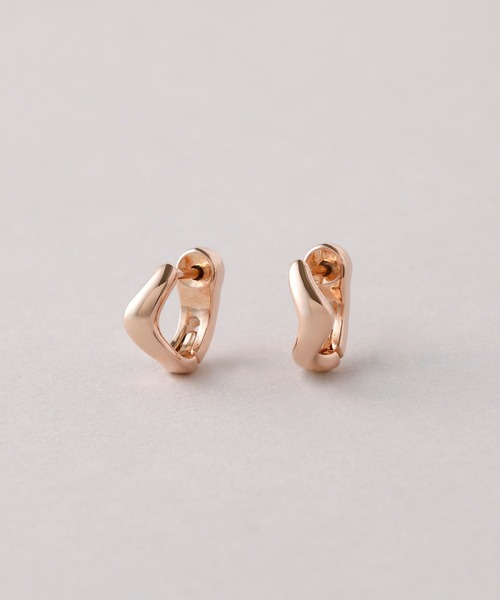 CALIN STANDARD(カリンスタンダード)の「◆金属アレルギー対応◆◆made in japan◆【片手でスムースワンタッチ】ニュアンス ミニスムースピアス(ピアス(両耳用)・レディース・ゴールド/ピンクゴールド/シルバー・FREE)」の7枚目の写真