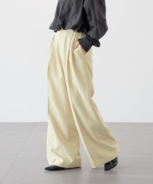 yuw | ワイドルーズパンツ　 242303(その他パンツ)