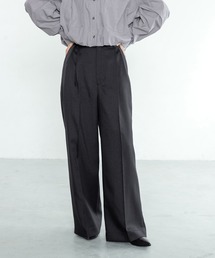 yuw | ワイドルーズパンツ　 242303(その他パンツ)