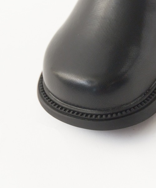 Ampersand(アンパサンド)の「Ampersand/アンパサンド ミドルブーツ(ブーツ・キッズ・ベージュ/ブラック・17/18/19)」の9枚目の写真
