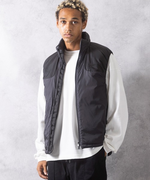 NUMBER (N)INE（ナンバーナイン）の「NUMBER (N)INE/ナンバーナイン SHOULDER PATCH INSULATION VEST（ベスト・メンズ・ブラック・2/4/3）」の4枚目の写真