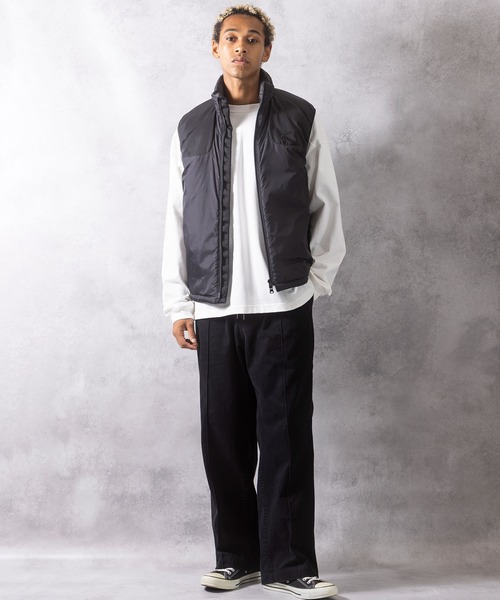 NUMBER (N)INE（ナンバーナイン）の「NUMBER (N)INE/ナンバーナイン SHOULDER PATCH INSULATION VEST（ベスト・メンズ・ブラック・2/4/3）」の5枚目の写真