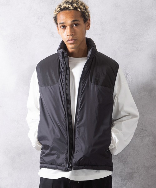 NUMBER (N)INE（ナンバーナイン）の「NUMBER (N)INE/ナンバーナイン SHOULDER PATCH INSULATION VEST（ベスト・メンズ・ブラック・2/4/3）」の3枚目の写真