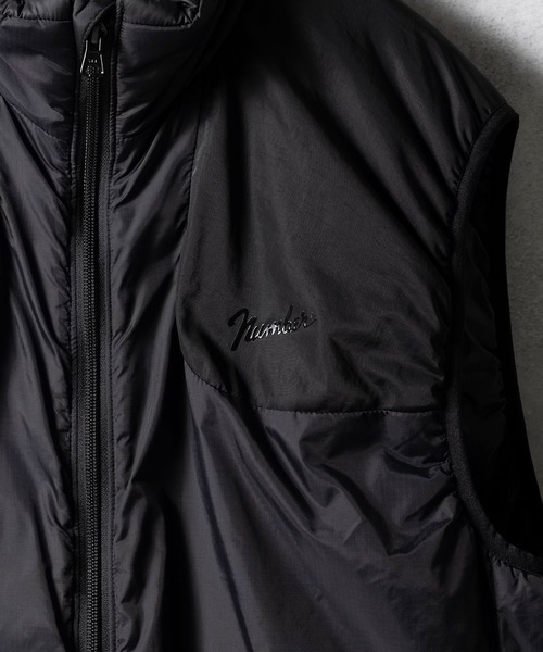 NUMBER (N)INE（ナンバーナイン）の「NUMBER (N)INE/ナンバーナイン SHOULDER PATCH INSULATION VEST（ベスト・メンズ・ブラック・2/4/3）」の14枚目の写真