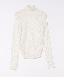 LOWRYS FARM | フロッキーチュールハイネックＬＳ(Tシャツ/カットソー)