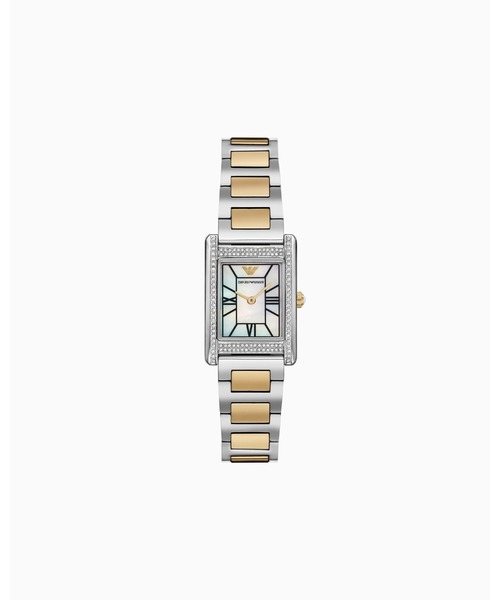 エンポリオアルマーニ レディース 腕時計 アナログ シルバー EMPORIO ARMANI エンポリオアルマーニ 腕時計 レディース 二針