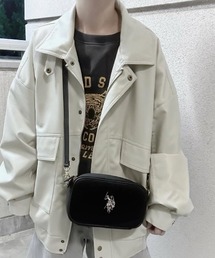 【U.S. POLO ASSN.】 ユーエスポロアッスン コーデュロイ クロスボディショルダーバッグ USPA-2728