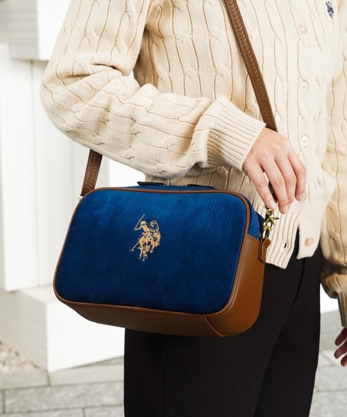 U.S. POLO ASSN.】 ユーエスポロアッスン コーデュロイ クロスボディ