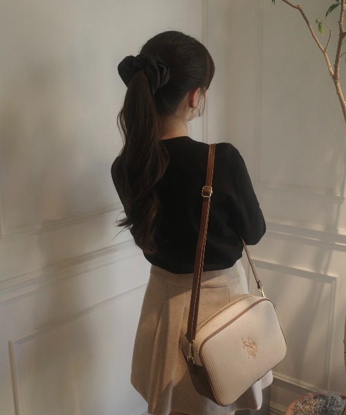 美品⭐︎ユーエスポロアッスン ショルダーバッグ　コーデュロイ U.S. POLO ASSN.（ユーエスポロアッスン） ショルダーバッグ バッグ
