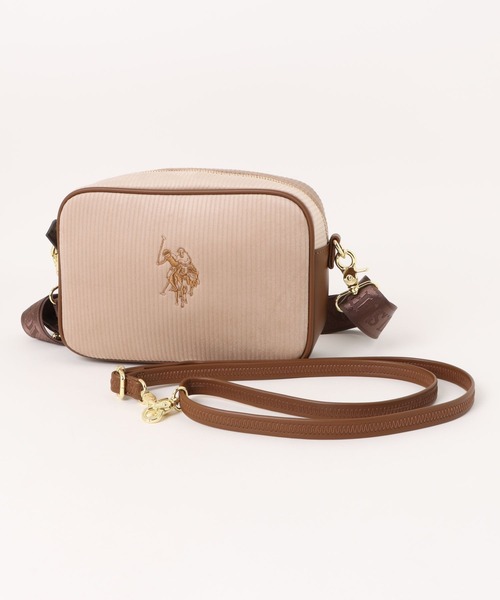 U.S. POLO ASSN.】 ユーエスポロアッスン コーデュロイ クロスボディ