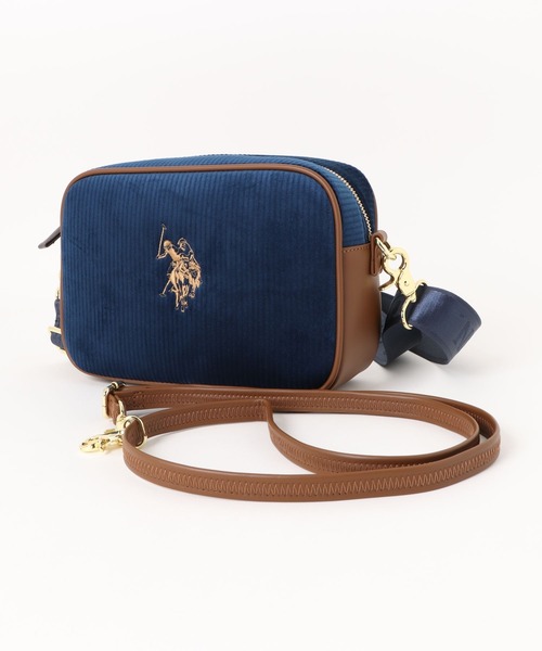 U.S. POLO ASSN.】 ユーエスポロアッスン コーデュロイ クロスボディ