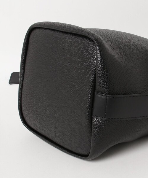 fredy emue（フレディエミュ）の「ソフトホーボー2WAYバッグ（ハンドバッグ・レディース・ブラック/ベージュ・FREE）」の18枚目の写真