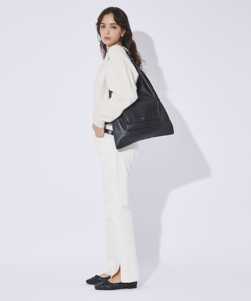 YArKA(ヤーカ)の「【YArKA/ヤーカ】real leather multi tote bag /リアルレザー2WAYショルダー&マルチトートバッグ(ショルダーバッグ・メンズ・ブラック・フリー)」の3枚目の写真