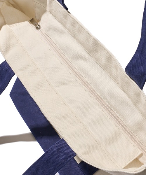 BEVERLY HILLS POLO CLUB(ビバリーヒルズポロクラブ)の「【BEVERLY HILLS POLO CLUB / ビバリーヒルズポロクラブ】16ozキャンバスロゴ刺繍トートバッグ(トートバッグ・レディース・ホワイト系1/ネイビー/ホワイト系3/ホワイト系4/ブラック/ホワイト系5/ホワイト系2・FREE)」の20枚目の写真