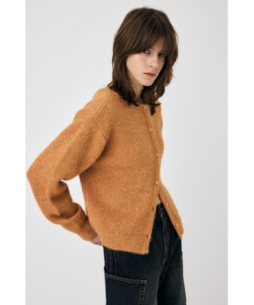 MOUSSY(マウジー)の「GLITTER 2WAY ニットトップス(ニット/セーター・レディース・ベージュ/ホワイト/ブルー・FREE)」の8枚目の写真