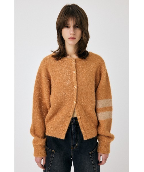 MOUSSY(マウジー)の「GLITTER 2WAY ニットトップス(ニット/セーター・レディース・ベージュ/ホワイト/ブルー・FREE)」の9枚目の写真