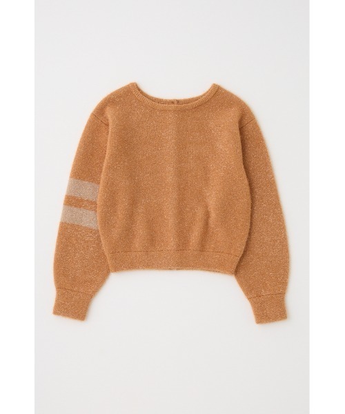 MOUSSY(マウジー)の「GLITTER 2WAY ニットトップス(ニット/セーター・レディース・ベージュ/ホワイト/ブルー・FREE)」の12枚目の写真
