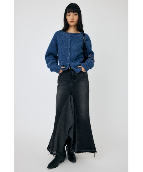 MOUSSY(マウジー)の「GLITTER 2WAY ニットトップス(ニット/セーター・レディース・ベージュ/ホワイト/ブルー・FREE)」の15枚目の写真