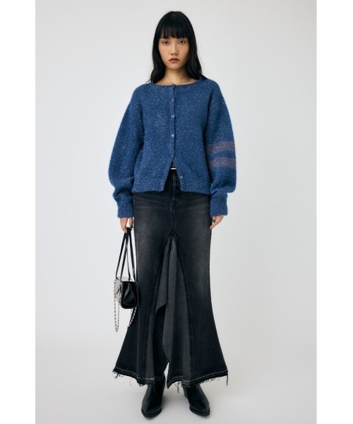 MOUSSY(マウジー)の「GLITTER 2WAY ニットトップス(ニット/セーター・レディース・ベージュ/ホワイト/ブルー・FREE)」の17枚目の写真