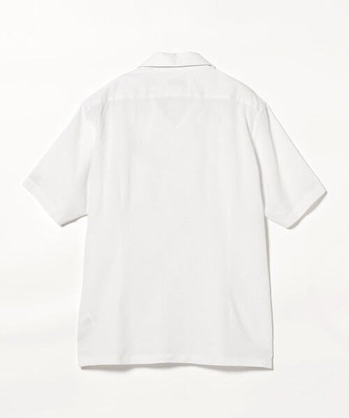 BRILLA per il gusto（ブリッラペルイルグースト）の「リネンコットン オープンカラー ショートスリーブシャツ（シャツ/ブラウス・メンズ・ブラック/ブラウン系その他5/ホワイト/インディゴブルー・S/L/XL/M）」の12枚目の写真