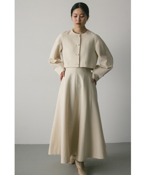 STYLEMIXER（スタイルミキサー）の「ハイウエストフレアスカート（スカート・レディース・アイボリー/ブラック/サックスブルー・SMALL/MEDIUM）」の13枚目の写真