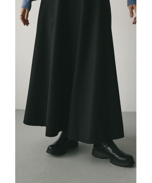 STYLEMIXER（スタイルミキサー）の「ハイウエストフレアスカート（スカート・レディース・アイボリー/ブラック/サックスブルー・SMALL/MEDIUM）」の8枚目の写真