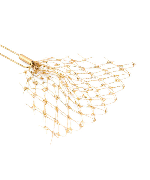 ANEMONE（アネモネ）の「水引付きタッセルリボンUピン[3本セット]（その他ヘアアクセサリー・レディース・アイボリー/ベージュ・FREE）」の7枚目の写真