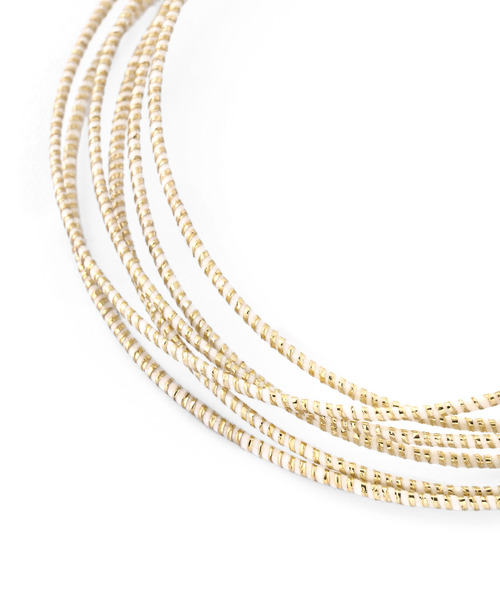 ANEMONE（アネモネ）の「水引付きタッセルリボンUピン[3本セット]（その他ヘアアクセサリー・レディース・アイボリー/ベージュ・FREE）」の9枚目の写真