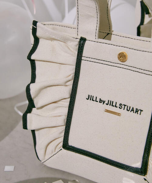 ◇フレームフリルトート小（トートバッグ）｜JILL by JILL STUART（ジルバイジルスチュアート）