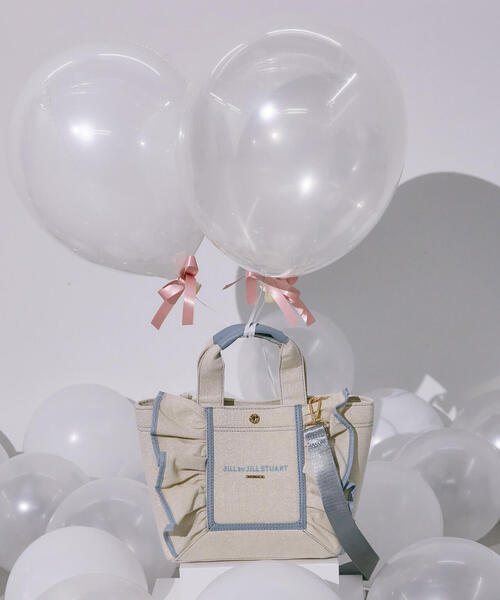 ◇フレームフリルトート小（トートバッグ）｜JILL by JILL STUART（ジルバイジルスチュアート）