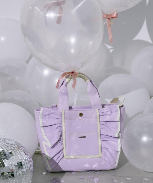 ◇フレームフリルトート小（トートバッグ）｜JILL by JILL STUART（ジルバイジルスチュアート）