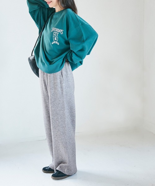 coca(coca)(コカ)の「【WEB限定セール】ニットライクワイドパンツ(その他パンツ・レディース・ベージュ/グレー・L/M)」の7枚目の写真
