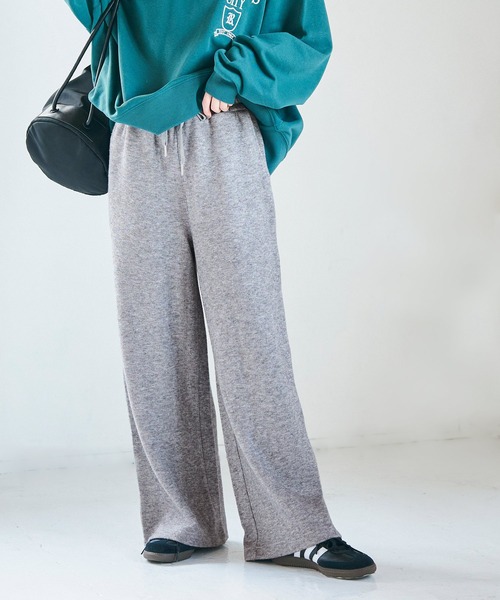 coca(coca)(コカ)の「【WEB限定セール】ニットライクワイドパンツ(その他パンツ・レディース・ベージュ/グレー・L/M)」の21枚目の写真