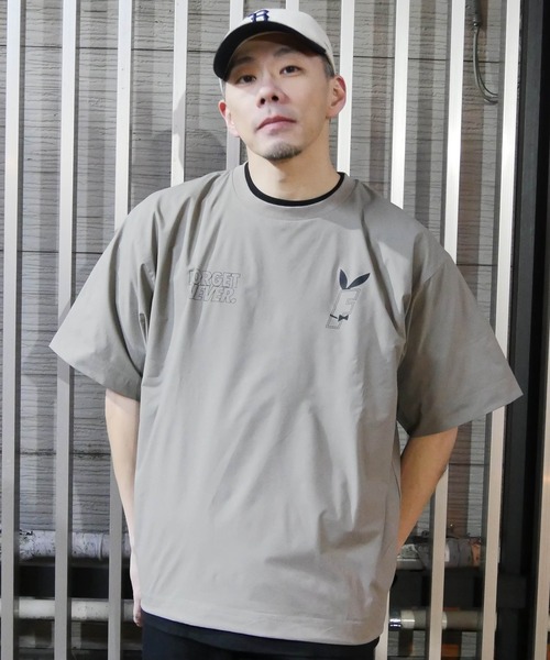 FORGET NEVER（フォーゲットネバー）の「【ムラサキスポーツ限定】FORGET NEVER/フォーゲットネバー 半袖Tシャツ バックプリント 252OO1ST633FN（Tシャツ/カットソー・メンズ・ブラック/シルバーグレー・XL/L/M）」の12枚目の写真