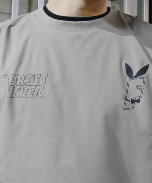 FORGET NEVER（フォーゲットネバー）の「【ムラサキスポーツ限定】FORGET NEVER/フォーゲットネバー 半袖Tシャツ バックプリント 252OO1ST633FN（Tシャツ/カットソー・メンズ・ブラック/シルバーグレー・XL/L/M）」の17枚目の写真