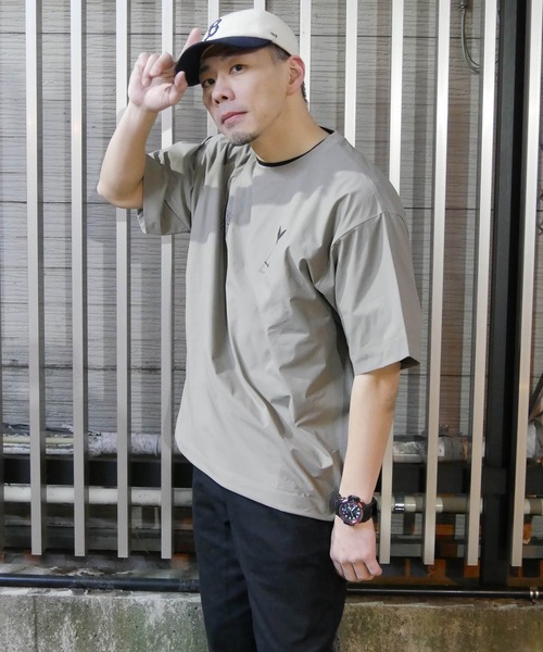 FORGET NEVER（フォーゲットネバー）の「【ムラサキスポーツ限定】FORGET NEVER/フォーゲットネバー 半袖Tシャツ バックプリント 252OO1ST633FN（Tシャツ/カットソー・メンズ・ブラック/シルバーグレー・XL/L/M）」の14枚目の写真