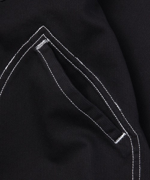 Noen(ノエン)の「ジップショートダックブルゾン【セットアップ対応】(ブルゾン・メンズ・ブラック/ベージュ・LARGE/MEDIUM)」の7枚目の写真