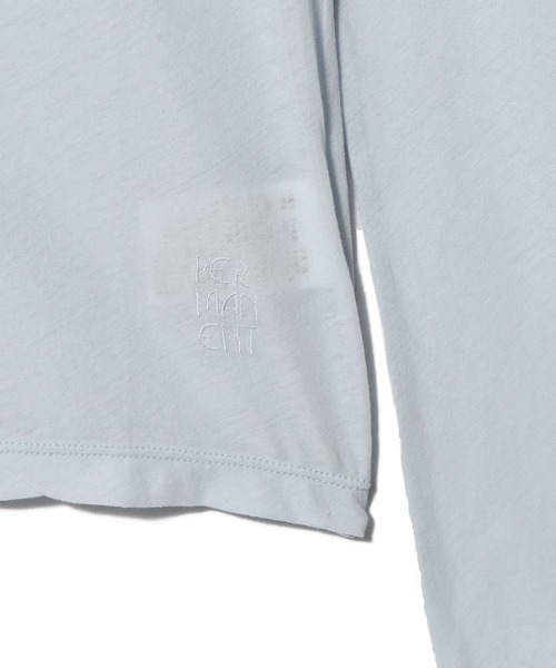 COLUMN(コラム)の「COLUMN / シアーカットロングスリーブカットソー(Tシャツ/カットソー・レディース・ライトグレー/ブラック/ライトブルー/イエロー・FREE)」の6枚目の写真