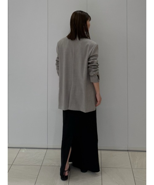 後ろベンツストレートニットスカート